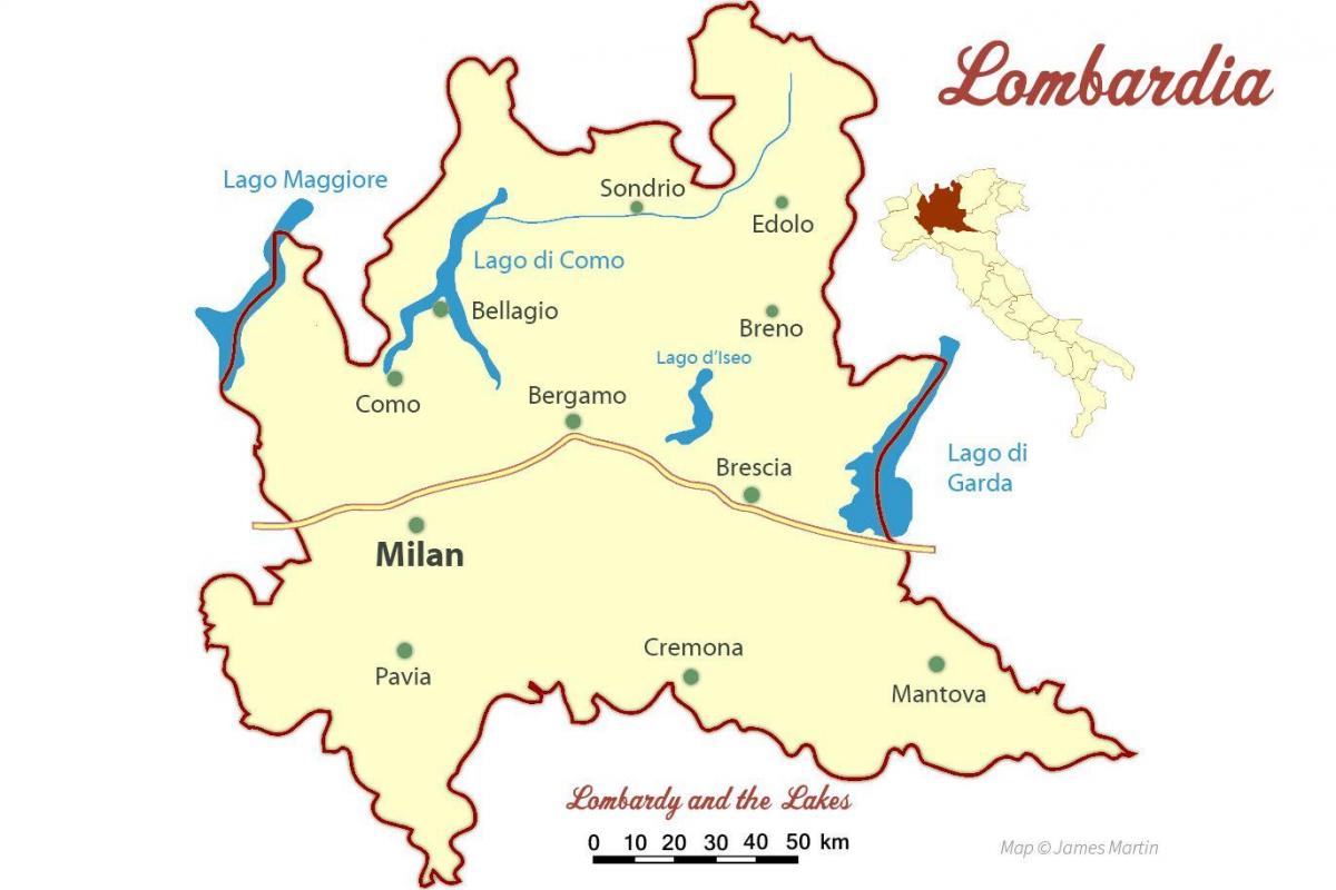 kartica Milan, Lombardia