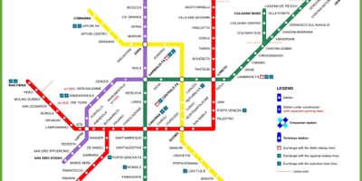 Metro Milano karti 