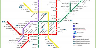 Metro Milano karti